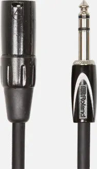 Roland RCC-15-TRXM 4.5m Interconnect Cable, 1/4" TRS-XLR(MALE) 