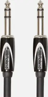 Roland RCC-3-TRTR 1m Interconnect Cable 1/4" TRS-1/4" TRS, BALANCED
