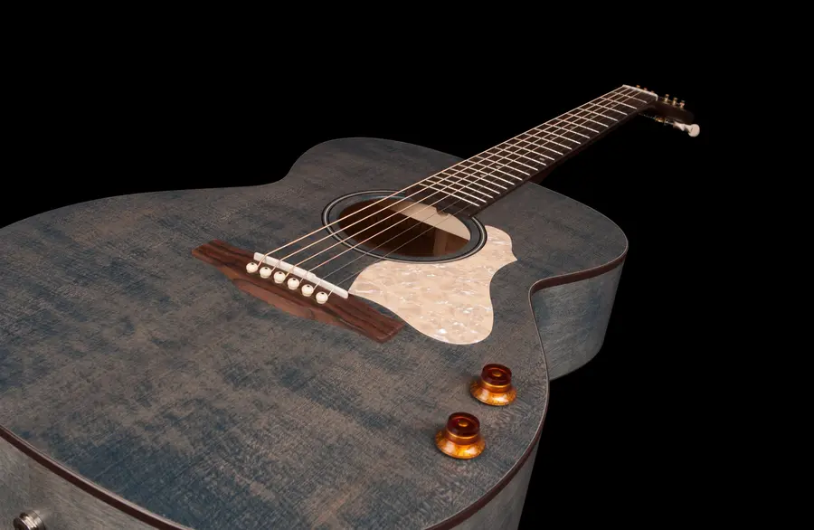 Art & Lutherie Legacy Denim Blue Q-Discrete preamp 