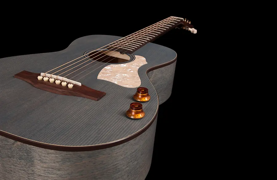 Art & Lutherie Roadhouse Denim Blue Q-Discrete preamp 