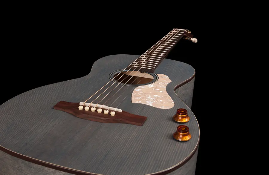 Art & Lutherie Roadhouse Denim Blue Q-Discrete preamp 