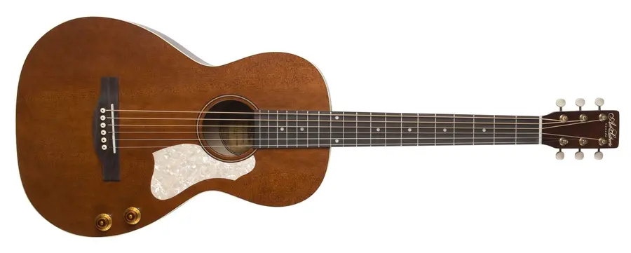 Art & Lutherie Roadhouse Havana Brown Q-Discrete preamp 