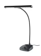K&amp;M 12298 Pianolampe. 12 LED med dimmebryter