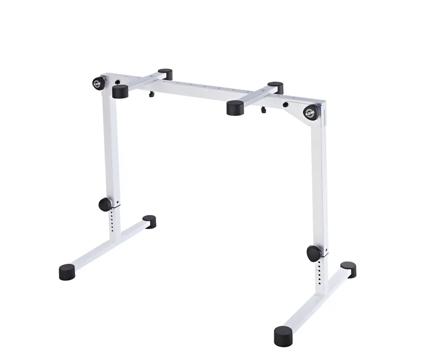 K&M 18820 keyboardstand table-style Omega Pro. Hvit 