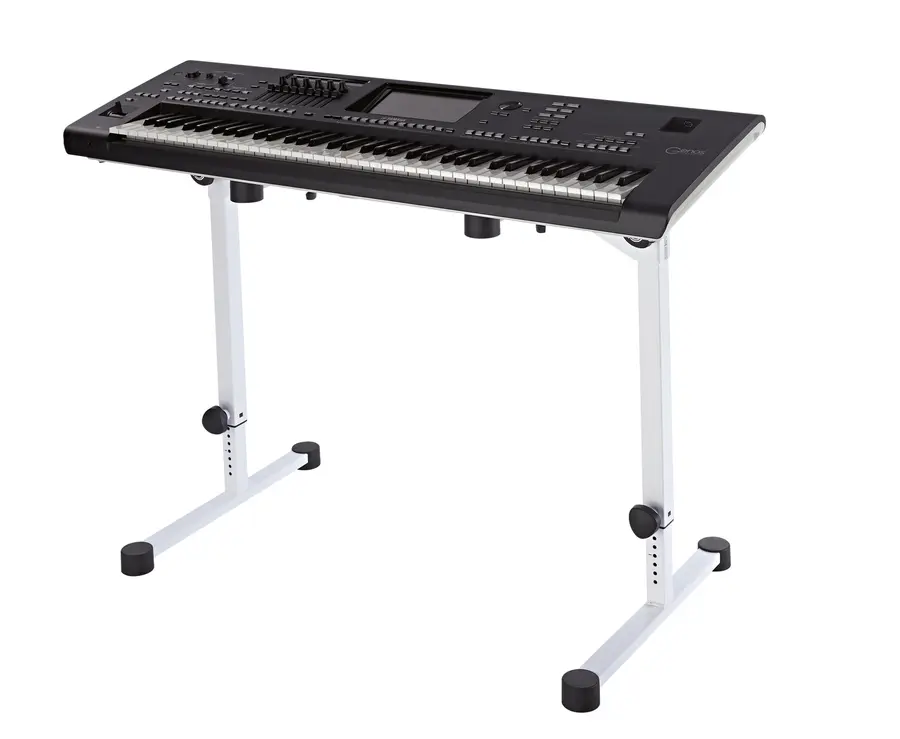 K&M 18820 keyboardstand table-style Omega Pro. Hvit 