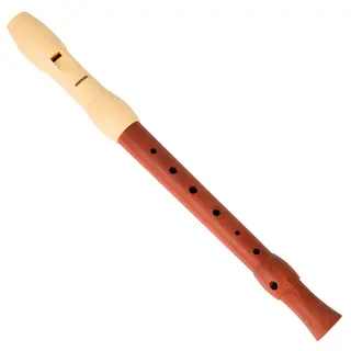 Hohner C-Sopran, 2-parts, wooden body plastic head in ivory, german, B95850