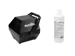 Eurolite Set B-90 Bubble machine black &amp; bubble fluid 1l