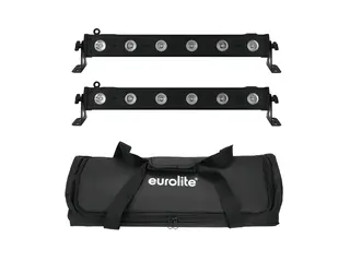 Eurolite Set 2x LED BAR-6 QCL RGBW &amp; Soft Bag