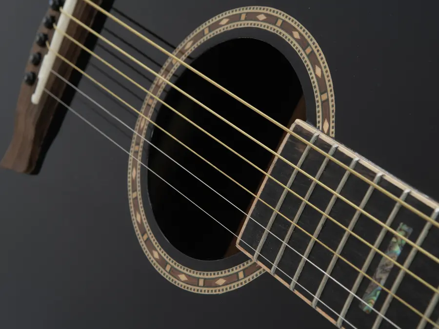 DIMAVERY TW-85 Western guitar, massive 