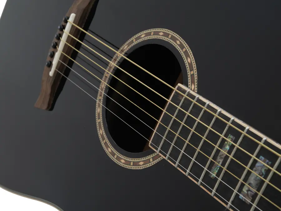 DIMAVERY TW-85 Western guitar, massive 