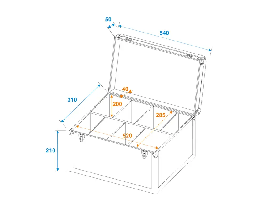 Roadinger Universal Case  Pick TDV-1 