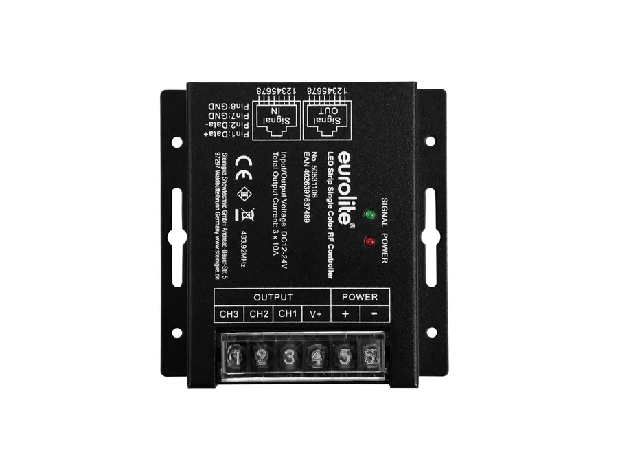 Eurolite LED Strip RF Controller Single Color 