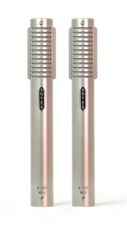 Royer Labs R-122 MKll-MP Mikrofoner Active Ribbon Microphones - Matched Pair 