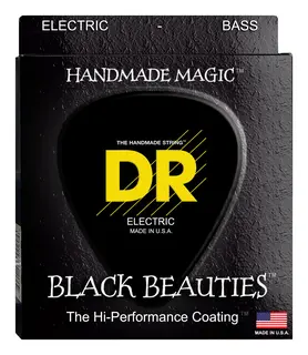 DR Strings BKB5-130 Black Beauties (045-130) Medium 5 String