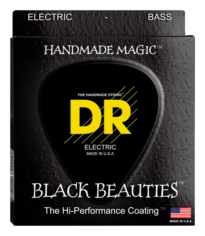 DR Strings BKB5-130 Black Beauties (045-130) Medium 5 String 