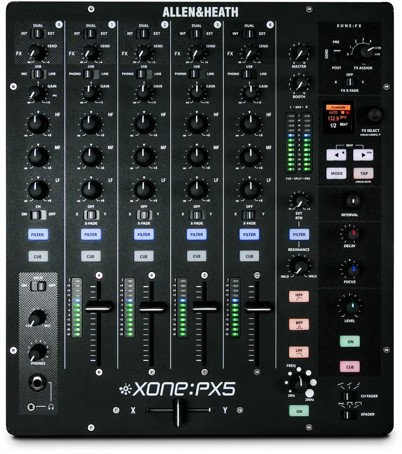 A&H XONE:PX5 Analog 4+1 DJ Mix int SoundCrd 20ch 24bit/96kHZ 