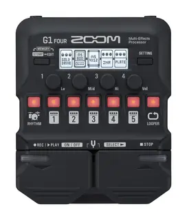 Zoom G1 Four Guitar Multi-Effects Proces