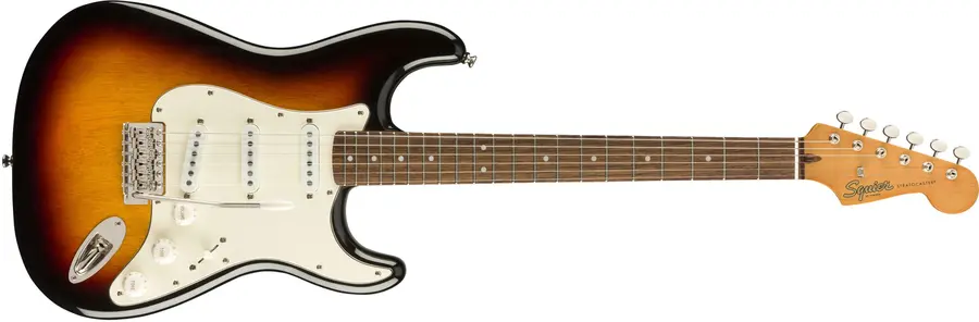 Squier Classic Vibe '60s Stratocaster 3-Color Sunburst, IL 