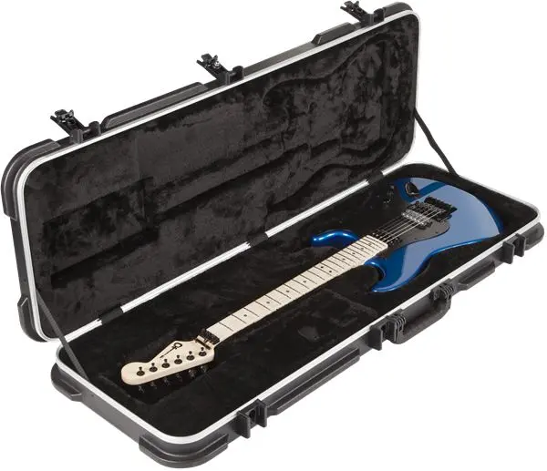 Charvel standard støpt gitarkasse, svart 