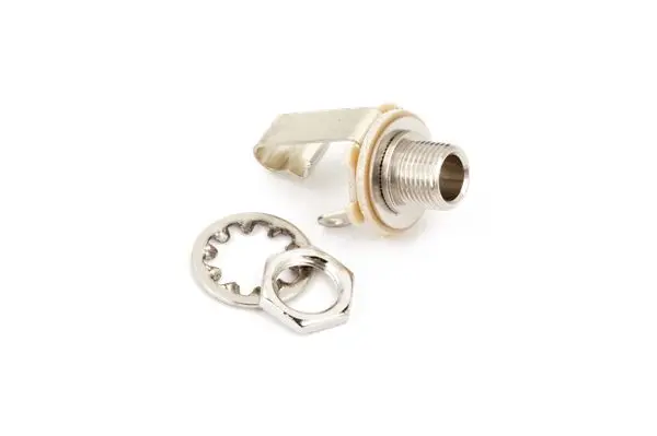Fender 1/4" 2-Conductor Guitar Output Jack with Mounting Hardware 