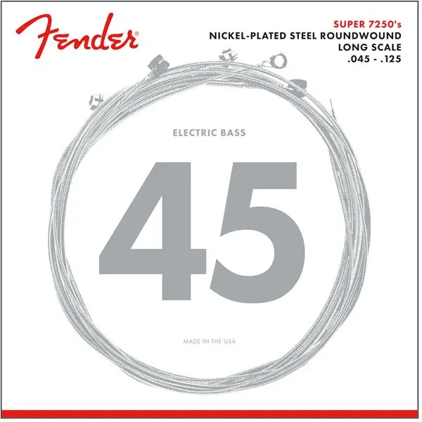 Fender 7250-5M Nickel Plated Steel 5-str (045-125) Long Scale 
