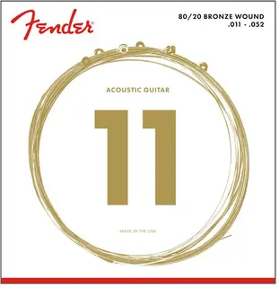 Fender 70CL Acoustic 80/20 Bronze (011-052) Ball End