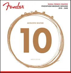Fender 860XL Phosphor Bronze (010-048) Dura-Tone Coated