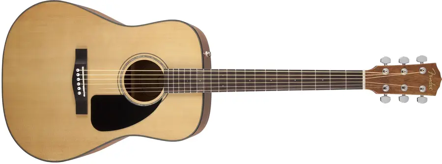 Fender CD-60 Dread V3 DS Natural, Walnut Fingerboard 