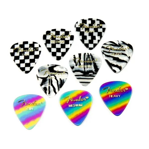 Fender Checker, 351 Shape, Medium (12-pakning) 