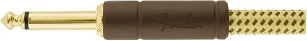 Fender Deluxe Series Instrument Cable Straight/Straight, 10', Tweed 