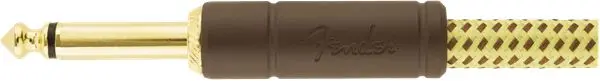 Fender Deluxe Series Instruments Cable Straight/Straight, 5', Tweed 
