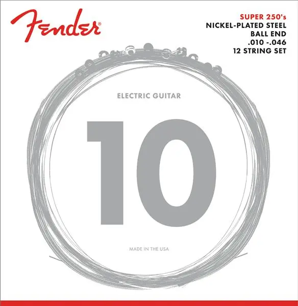 Fender Electric XII Strings (12-str) (010-046) Nickel Plated Steel 