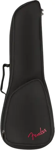Fender FU610 Soprano Ukulele Gig Bag svart (10mm polstring)