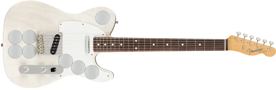 Fender Jimmy Page Mirror Telecaster White Blonde, RW 