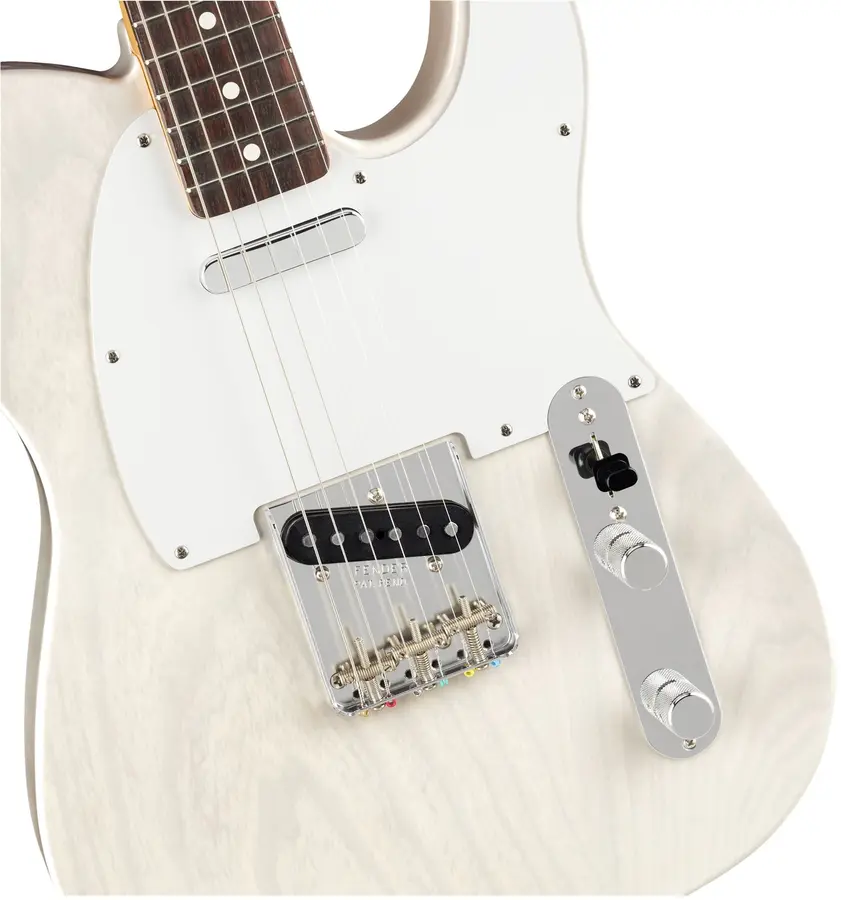 Fender Jimmy Page Mirror Telecaster White Blonde, RW 