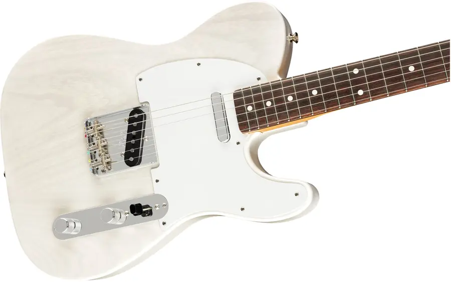 Fender Jimmy Page Mirror Telecaster White Blonde, RW 