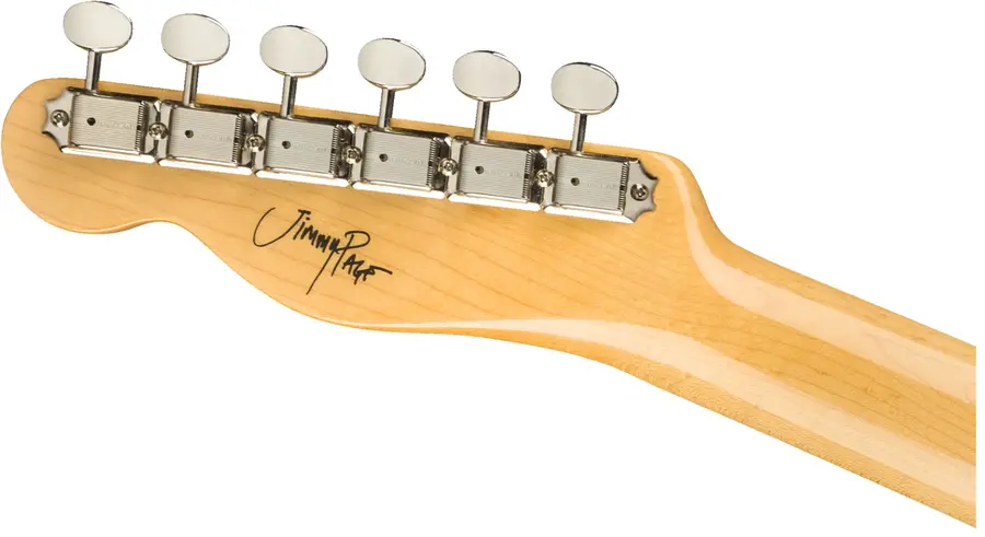 Fender Jimmy Page Mirror Telecaster White Blonde, RW 