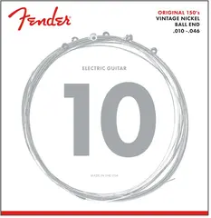 Fender Original 150R gitarstrenger (010-046) ren nikkel spunnet, kule-ende