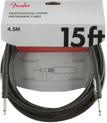Fender Professional Instrument Cable Straight/Straight, 15', Black