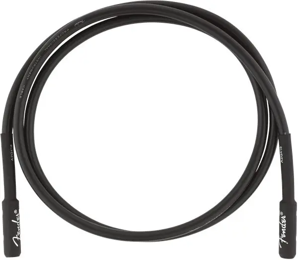 Fender Pro instrumentkabel 1.5m svart Straight/Straight, 5' 