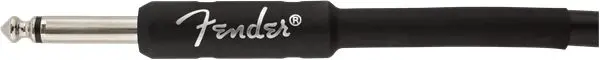 Fender Pro instrumentkabel 1.5m svart Straight/Straight, 5' 