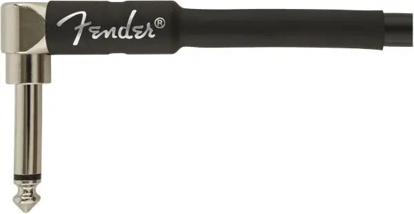 Fender Pro instrumentkabel 3m svart Straight-Angle, 10' 