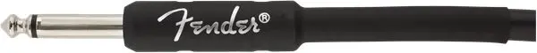 Fender Pro instrumentkabel 4.5m svart Straight/Angle, 15' 
