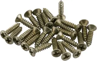Fender Road Worn Pickguard/Control Plate Screws (24)