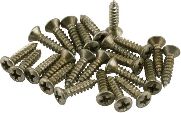 Fender Road Worn Pickguard/Control Plate Screws (24) 