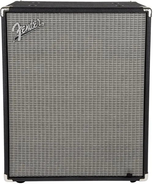 Fender Rumble 210 Cabinet Black and Silver 