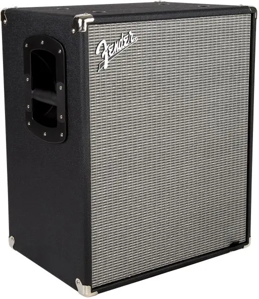 Fender Rumble 210 Cabinet Black and Silver 