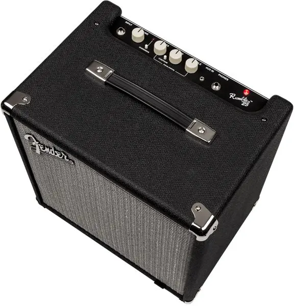Fender Rumble 25 (V3) svart/sølv 