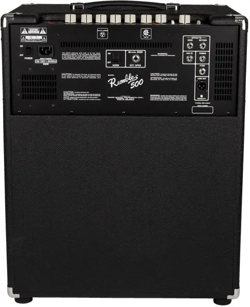 Fender Rumble 500 (V3) 230V EUR, Black/Silver 