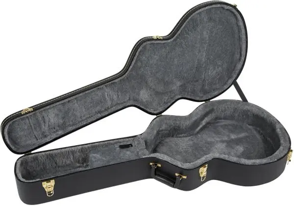 Gretsch G6241FT 16" Hollow Body Flat Top Hardshell Case, Black 